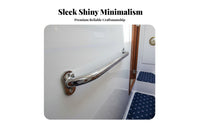 Stainless Steel Grab Handle Boat Grab Handle Boat Handrail Rustproof Polished Steel Handrail Long-Lasting