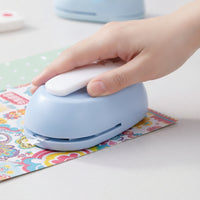 Easy to Use Craft Punch with Lever Handle Compact Lever Action Craft Punch Sharpenable Lubricated for Crafters, Card Making