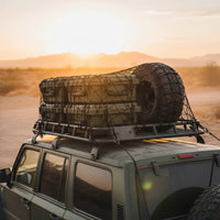 Car Roof Rack Net Universal Fit Elastic Luggage Net with Hooks High Vehicle Mesh Organizer for Journeyers, SUV Owners, Travel, Truck Bed
