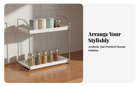 Kitchen Seasoning Organizer Freestanding Stainless Stability for Busy Homes