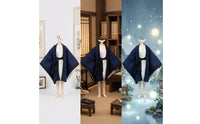 Doll Robe Layered Doll Robe with Sash Loose-Fit Clothing for BJD Owners