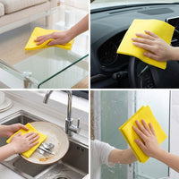 Quick-Dry Microfibre Cloth and Cleaning Cloths, Highly Absorbent Cloths for Dishes and Cookware, Quick Drying Cloths for Hotel and Cafe Use