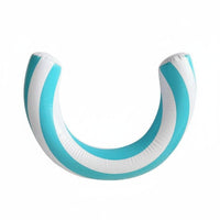 Portable Arc-Shaped Swimming Buoy Easy Storage U-Shaped Pool Buoy Long-Lasting Floating Pool Chair Thick PVC Material for Adults, Beach, Lake