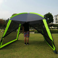 Outdoor Camping Tent 3-4 Person Sunshade Insect-Proof Canopy