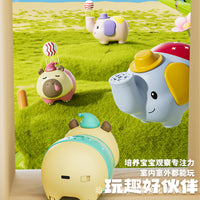 Electric Capybara Toy with Levitating Ball and Crawling Function