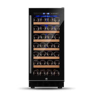 Wine Cooler Refrigerator for Home Use, Constant Temperature Electronic Wine Cabinet, Single/Dual Zone Wine Display