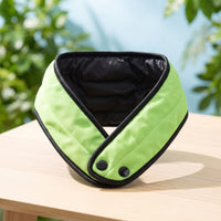 Padded Cooling Neck Wrap Soft Cooling Wrap with Snap Button Lightweight Accessory Wearable for Commuters