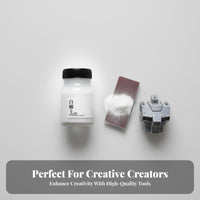 50 Ml Fills Imperfections Hobby Surfacer Putty Wear Resistant Gray Airbrush Improves Paint Adhesion Base Coat Buildable Coverage for Miniaturists, Hobbyists