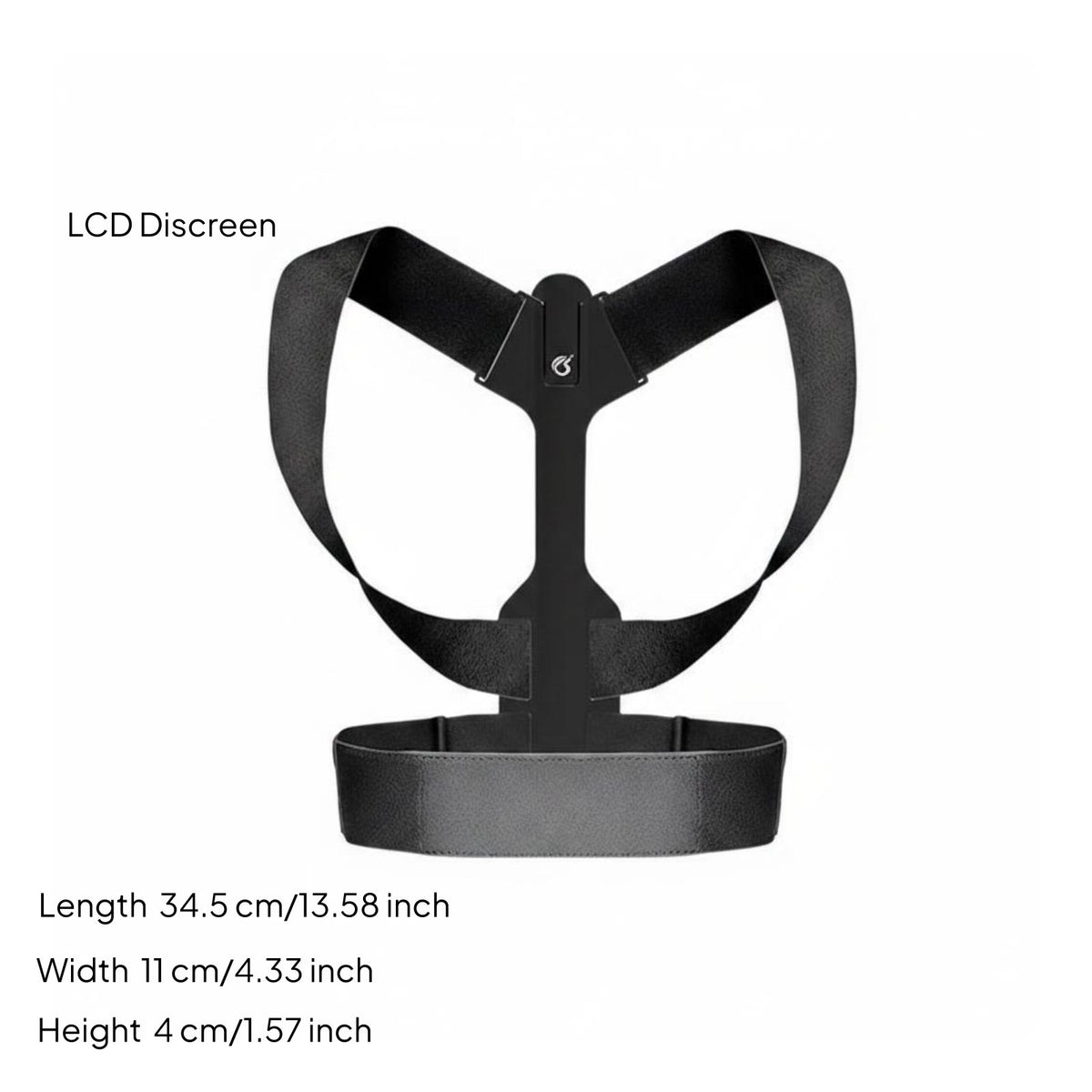 Vibration Reminder Hunchback Corrector Lightweight Back Posture Corrector Easy to Wear Back Straightener Adjustable Straps for Children, Students, Office, School