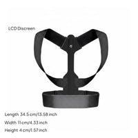 Vibration Reminder Hunchback Corrector Lightweight Back Posture Corrector Easy to Wear Back Straightener Adjustable Straps for Children, Students, Office, School