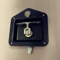 Keyed T-Handle Latch with Keys Flush-Mount T-Handle Lock Corrosion-Resistant Door Lock with Keys Long-Lasting for RV