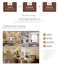 单孔把手中式简欧式仿古圆形田园抽屉衣柜门橱柜子小兰花陶瓷拉手 陶瓷大号 裂纹