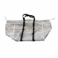 Heavy Duty Harvest Bag Wide Opening Quick Drain Sieve Bag Drawstring Mesh Crate Liner for Farmers