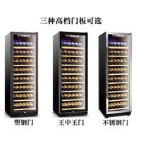 Wine Cooler Refrigerator for Home Use, Constant Temperature Electronic Wine Cabinet, Single/Dual Zone Wine Display