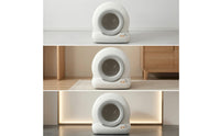 Anti-Leakage Fully Enclosed Automatic Litter Box Quiet Smart Cat Litter Box for Home