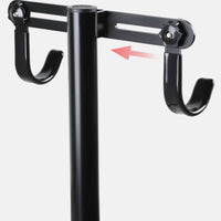 Floor-Standing Bike Rack Storage Stand Upright Bike Stand  Hooks Heavy-Duty Cycle Holder for Cyclists, Indoor