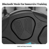 Music Boxing Machine Connectivity up Boxing Adjustable Speed Modes Smart Punching for Beginners, Home Gym, Workout