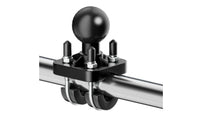 Double U Bolt Mount Ball Base Clamp 360-Degree Rotation Ball Attachment Base for Farm Machinery