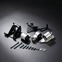 Engine Mount Conversion Set Aluminum Alloy Engine Swap Mount Kit Direct Fit for Mechanics