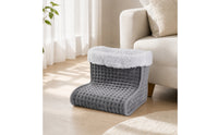 Electric Foot Warmer Gentle Foot Warmer Boot Electric-Powered Heated Boot for Home, Desk, Sofa
