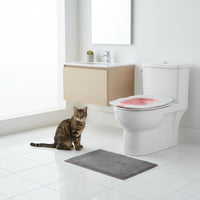 Cat Toilet Training Tool Material Reusable Cat Toilet Training System Fits Most Toilets for Cats