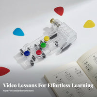 Beginner Friendly Guitar Chord Guide Learn Chords Easily Guitar Chord Presser Easy to Use for Beginners, Kids, Self-Study