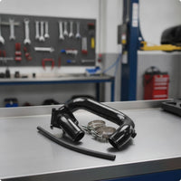 Air Intake Pipe Kit Glossy Black Intake Pipe Kit High Air Delivery for Enthusiasts, Modification