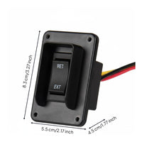 RV motor lift switch Prewired Bed Lift Control Switch Flame Resistant for Travel Trailer