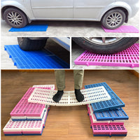 Pet Dog Cage Floor Mat Grid Plastic Pad Rabbit Cage Bottom Net Anti-Bite Foot Pedal