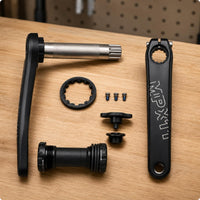 170 Mm Crank Arms Included Hardware 170mm Crank Arm Bike Component Stiff Cycle Part Corrosion Resistant
