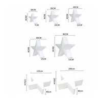 Portable LED Star Lamp Festive Home Decor 3D Design for Party