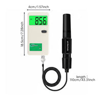 Digital pH Tester Digital Screen Display pH Meter Pen High Accuracy Liquid Test Tool for Pool