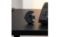 Central Opening Mounting Tab Wheel Ridged Edge Keyboard Wheel Curved