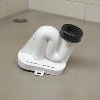 Urinal Drain Offset Connector Adjustable Design Urinal Waste Tube Adapter Leak-Resistant Gasket Plumbing Fitting for Contractors, Commercial Restroom