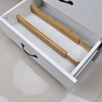 Bamboo Drawer Dividers Adjustable Organizers for Underwear and Small Items