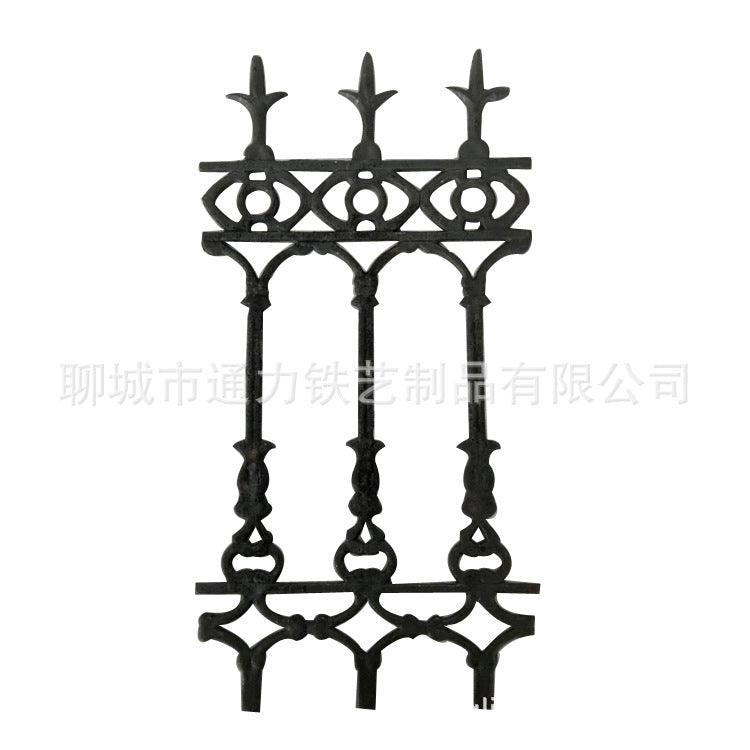 Cast Iron Garden Fence for Lawn and Landscape Protection