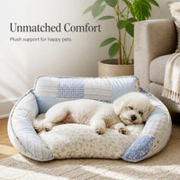 Pet Bed for Small Dogs and Cats, All-Season Washable, Scratch-Resistant, Soft and Comfortable