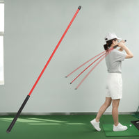 Anti-Slip Golf Swing Training Stick Long-Lasting Golf Practice Stick Portable Ergonomic for Golfers, Beginners, Home