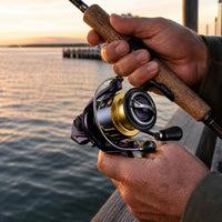 HUIDIAO Chameleon Smooth Long Cast Spinning Fishing Reel with Metal Shallow Spool