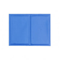 Pet Cooling Mat Blue Dog Cooling Mat Rest Pad Padded Animal Bedding Rectangular