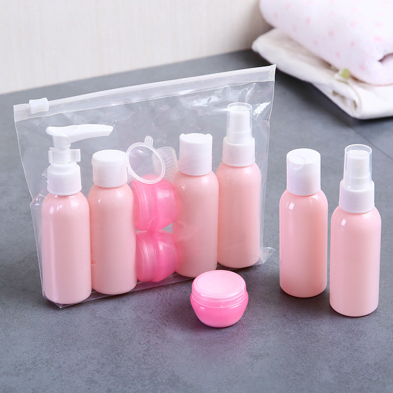 Travel Size Refillable Lotion Spray Pump Bottles Set