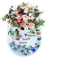 Decorative Mailbox with Lock Outdoor Letterbox with Key Sturdy Wall Mount Mailbox Rust-Proof for Entryway