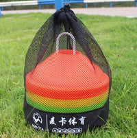 Soccer Cone Carry Bag, Oxford Cloth Mesh Bag for Training Equipment