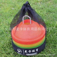 Soccer Cone Carry Bag, Oxford Cloth Mesh Bag for Training Equipment