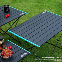 Portable Aluminum Alloy Folding Camping Table for Outdoor Picnic BBQ