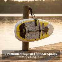 Paddleboard Carrying Strap Long-Lasting Nylon Material Surfboard Shoulder Carrier Paddle Board Carry Strap Hands-Release