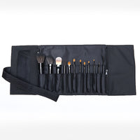 Jinyisheng 12-Piece Fine Goat Hair Makeup Brush Set for Eyeshadow and Concealer