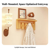 Keyboard Key Flip Hook Rail Space-Saving Flip-down Hook Rack Modern design