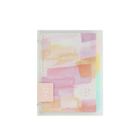 Minimalist Korean Style Transparent Coil A5/B5 Detachable Loose-Leaf Notebook