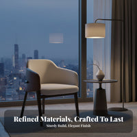 New Chinese Design Upholstered Wood Dining Chair Light Luxury Solid Wood Leisure Chair Thickened Cushion Minimalist Upholstered Armchair Ergonomic Design for Interior Designers, Business Owners, Restaurant, Clubhouse, Hotel, Living Room